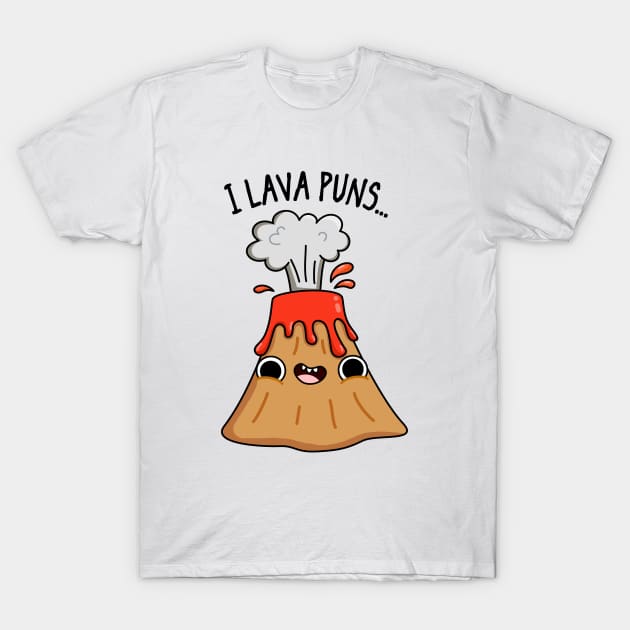 I Lava Geology Pun T-Shirt by punnybone